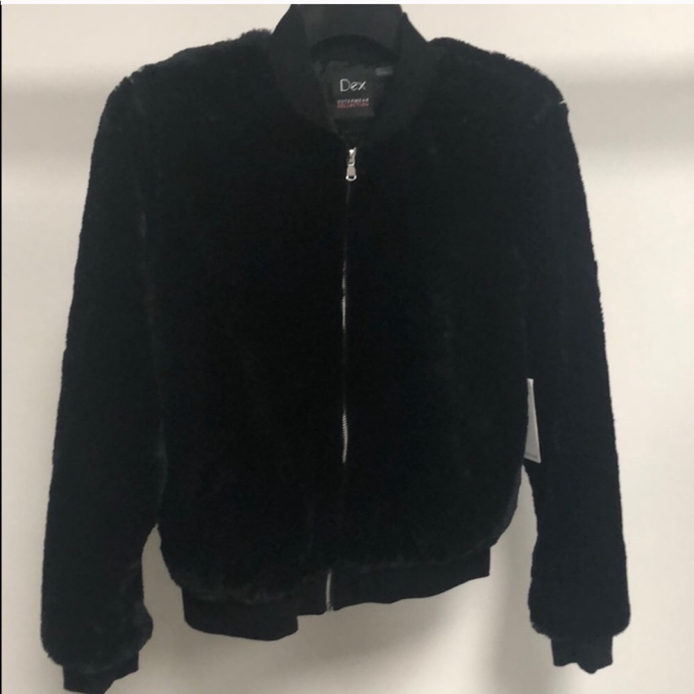 Dex Fuzzy Jacket XS Black